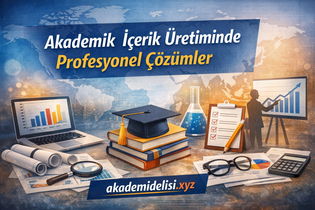 Akademik İçerik Üretiminde Profesyonel Çözümler - Ödev - Tez - Proje Hazırlatma Merkezi