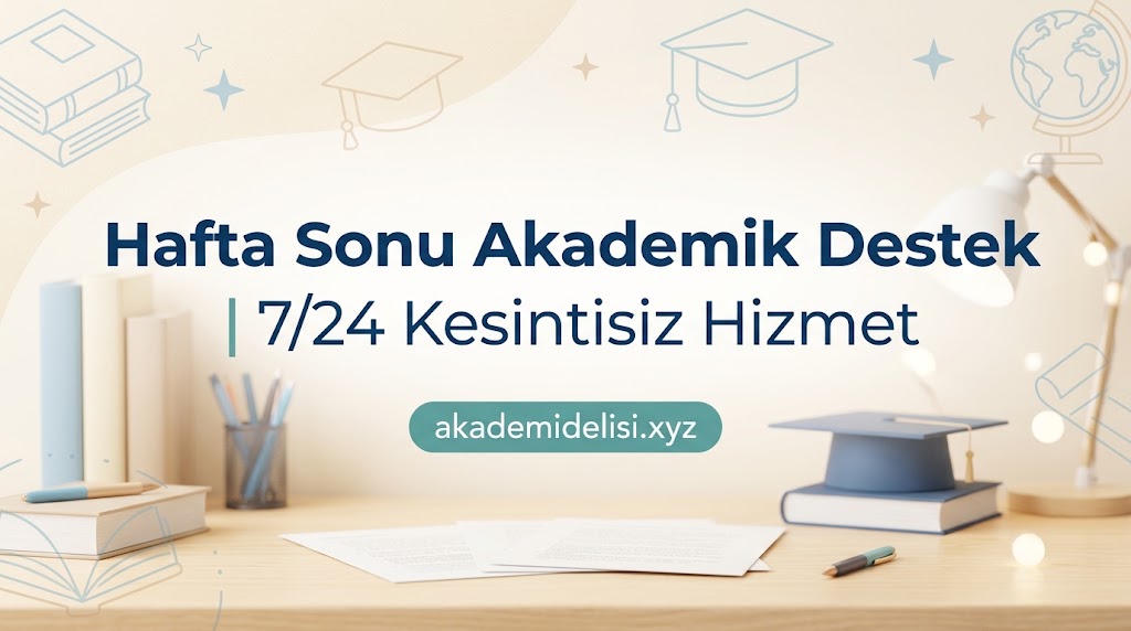 Hafta Sonu Akademik Destek - Akademi Delisi